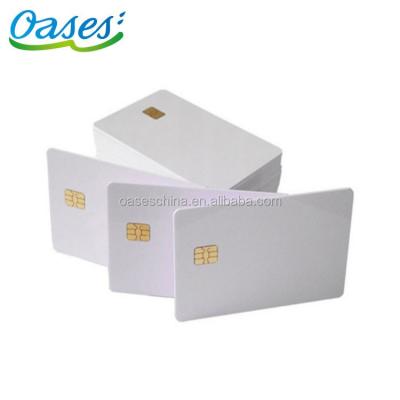 China Printable Simple Inkjet PVC Home ID Cards With Chip In Stock for sale