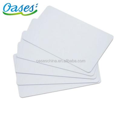 China Blank PVC Cr80 inkjet pvc nfc cards for inject / thermal printers for sale