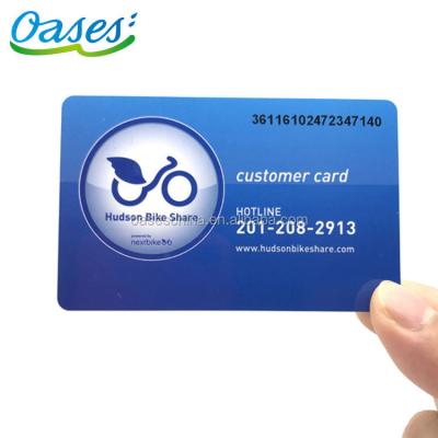 China OEM Customer Data Loyalty Plastic Home Card for sale