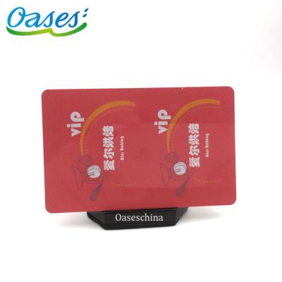 China 4c home printing cr80 30mil pvc plastic cards for sale