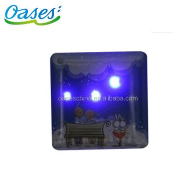 China Home Custom Epoxy RFID NFC Key FOB Tag With LED Lights for sale