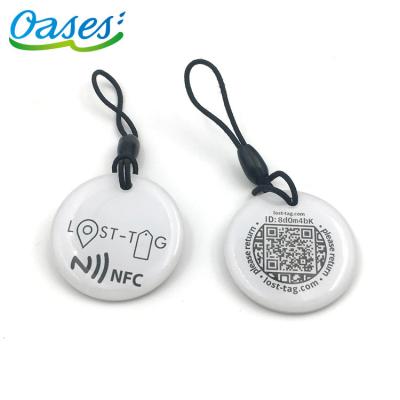 China Home Reusable Custom Printed Epoxy Rfid / NFC Key Tag for sale