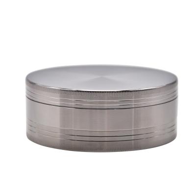 China Best Quality 100*42mm Tobacco Grinder Portable Handheld Type 100mm Aluminum Alloy 3 Piece Herb Grinder for sale