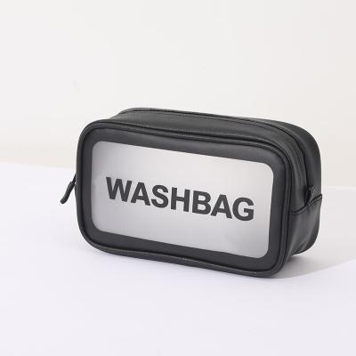 China Custom Make Up Travel Bag Logo Portable Portable Cosmetic Bag Makeup Case for sale