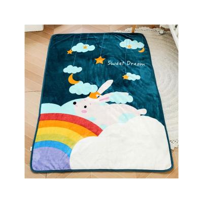 China PORTABLE Christmas Custom Super Plush Blanket Stuffed Plush Doll Plush Toy China Factory Oversized Blanket for sale