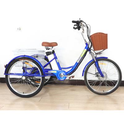 China Cargo Manufacturers Direct Selling 10.4Ah Lithium 250W Electric Cargo Tricycle For Adults for sale