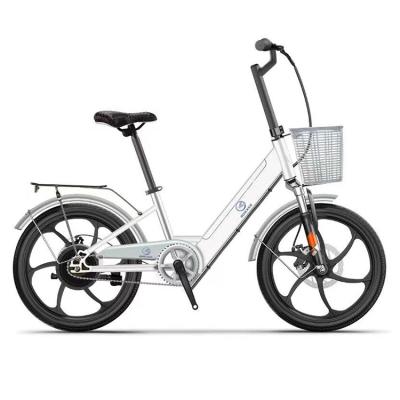 China Direct Selling 250W 36V High Carbon Steel Bicycle Manufacturers City Electric Bike for sale