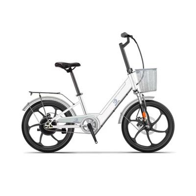 China Promotion 36V 250W Motor Electric Bicycle Frame High Carbon Steel City Bike for sale