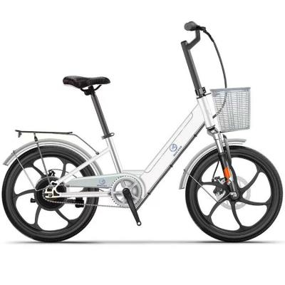 China High Carbon Steel Lithium 10Ah Bicycle E-Bike City Fully Stocked Electric Bike For Travel for sale