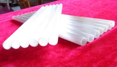 China Frosted white quartz glass tube for sale