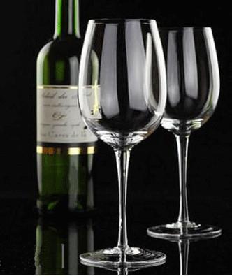 China Quartz apparatus of crystal music wine glass for sale