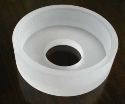 China Quartz tube flange with 5 holes for sale