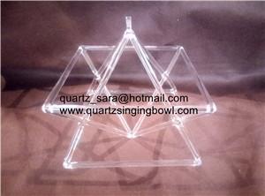 China Wholesale price for quartz crystal merkabah pyramid 6-14inch for sale