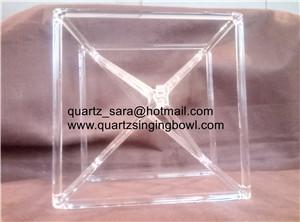 China Professional manufacturer of crystal singing pyramid for sale