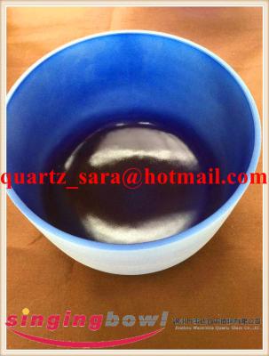 China Frosted Quartz  Crystal Singing Bowls for Sound Therapy Factory Sell Directly for sale