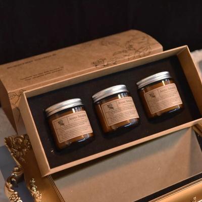 China Custom Scented Candle Private Label Label Gift Box Luxury Candle Gift Set Aromatherapy for sale