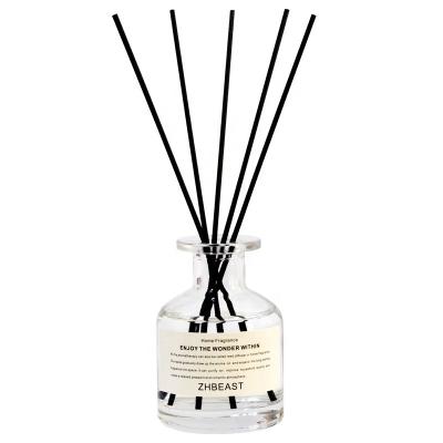 China Modern Luxury Home Decor Scented Hourglass Shape Natural Perfume Oil Aroma Reed Diffuser Makers For Home Aromatherapy for sale