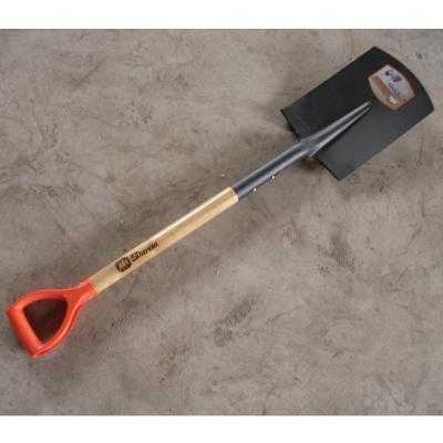 China Agriculture high quality heavy duty shovel and shovel with wooden handle S525-3D for sale