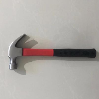 China 2020 High Performance 16OZ Popular American Kind Claw Hammer With Fiberglass Hammer for sale