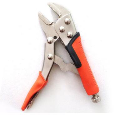 China Easy Operation Flat Locking Jaws Negative-Opening Lock-Handle Pliers With GS/TUV for sale