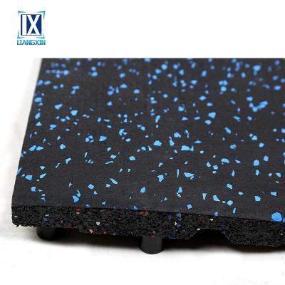 China Environmental Friendly Commercial Gym Crossfit Flooring Rubber Mat for sale