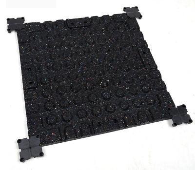 China High Quality Non-slip Rubber Gym Interlocking Rubber Tiles Flooring Tiles/Rubber Roll Gym Flooring for sale