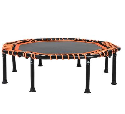 China Without Protective Net Trampoline With Silent Railing Bar Adjustable Folding For Bed Jumping Fitness for sale