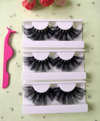 China Long Natural Hair 100% Mink Eyelashes Extra Long Dramatic Full 30mm 3d Mink Eyelash Supplies 30mm for sale