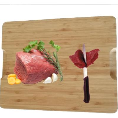 China Viable Custom Healthy Kitchen Bamboo Cutting Board for sale