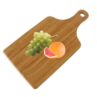 China Viable Popular Serving Bamboo Board Bamboo Chopper Cutting Board For Kitchen for sale