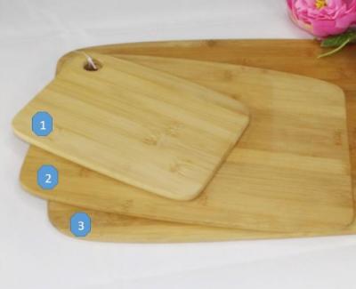 China Customized Viable Size Natural Meat Grinder Bamboo Set, Cutting Board Set for sale