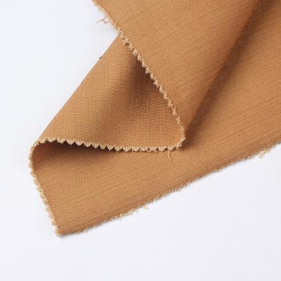 China 100% Cotton High Elastic Twill Fabric Rich Color Pants Clothing Fabric, Custom Plain Printed Cotton Spandex Fabric for sale