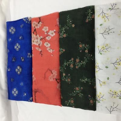 China High Quality Ramie Cotton Printed Fabric,Printed Pattern,Fashionable Home Textile for sale