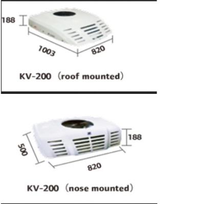 China Thermo King Roof Mounted 3Ph Food Truck Refrigerator for sale