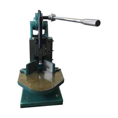 China Desktop Manual Paper PVC Business Card Book Round Corner Cutter Machine for sale