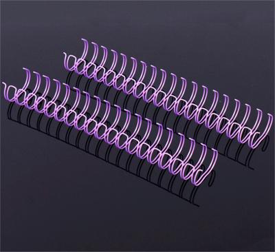 China Gewundene O-Doppelt-Schleifen-Bindedraht-Stärke 0.7mm-1.5mm für Buchbindung zu verkaufen