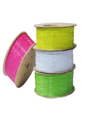 China 1.2mm bunte Plastikdraht-Spule, Schwergängigkeit des Drahtring-18-25kg zu verkaufen