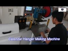 wire calendar hanger forming machine , calendar hanger making machine reliable operation