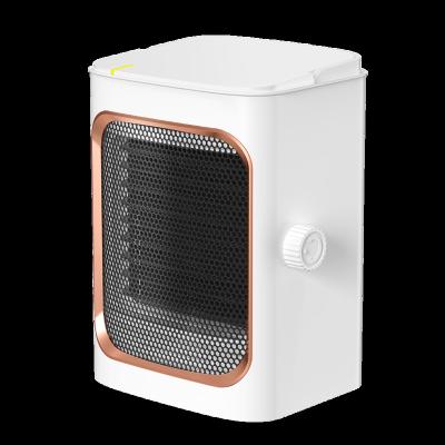 China Tip-over Electric Heater Heater Household Portable Tabletop Fan Auto Power-off Hotel 1000W Mini Desktop Home Office PTC Fan for sale