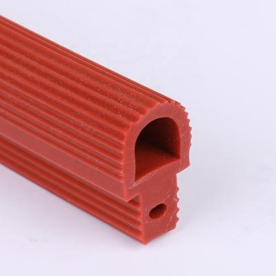 China Factory Wholesale Durable High Temperature Resistant Water Proof Solid Silicone Seal Strip for sale