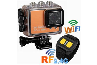 China Mini Full HD 1080P Extreme Sport WiFi Action Camera Wireless Sports Head Camera for sale