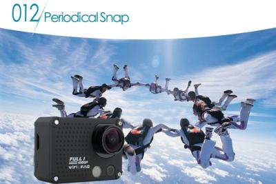 China Portable HD 1080P Wifi Action Sports Camera , Digital Video Camcorder for Surfing / Skydiving for sale