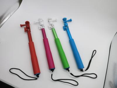 China Bunter Handy Selfie-Stock Monopod mit justierbarem Halter zu verkaufen