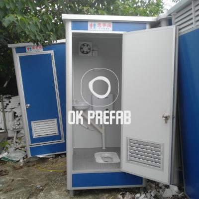 China Cheap Outdoor Portable Toilet Shower Room Movable Prefab Bathroom Design for sale