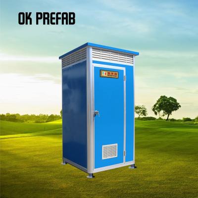 China VIP parking toilet mobile flushed used portable toilet for sale for sale