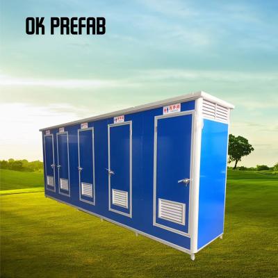 China Prefab Squat Portable RV Parking Lot Toilet for sale