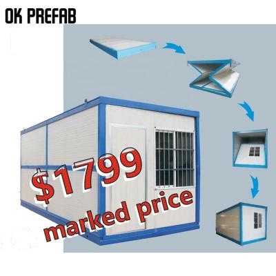 China Collapsible Folding House Factory Container House For Office And Housing for sale