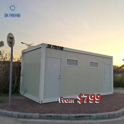 China New Modern Design Customized Low Cost Mobile Container Garage Portable Parking Lot And Car Parking for sale