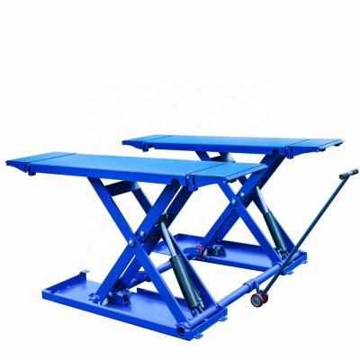 China Aerial Work Factory Price Mid-Rise Mobile Scissor Car Lift Vehicle Lift For Sale for sale