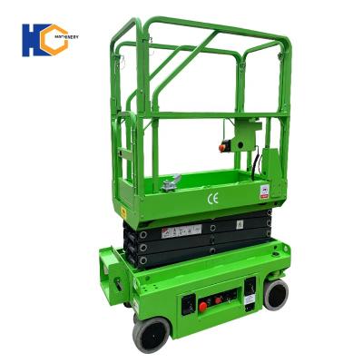 China China High Quality Mobile Hotels Self Propelled Electric Scissor Lift 8m 10m Mini Hydraulic Platform Aerial Work for sale